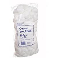 Robinson Healthcare 5957 algodón lana bola- no estéril- Large (Pack de 200)